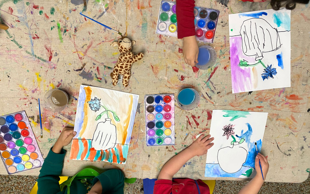 What Do Preschoolers Learn in Art Class? Our Friday Enrichment Has the Answer