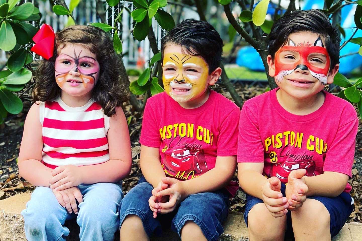 Granada Day School Art Show Face Painting
